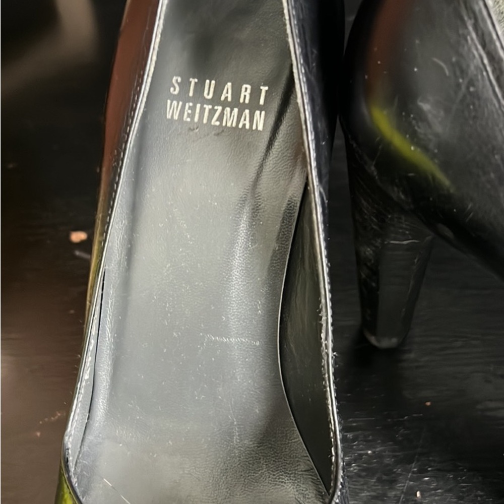 Stuart Weitzman peep toe heels